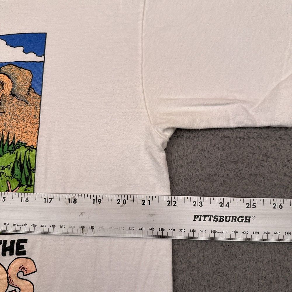 Vintage "On Vacation with the Buttheads" Mount Buttmore T-Shirt Mens XL USA READ - Picture 2 of 7